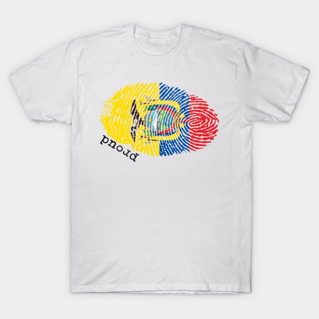 Ecuador flag T-Shirt by Shopx